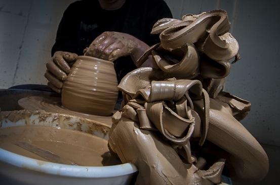 Pottery class mess typical of numerous failures.